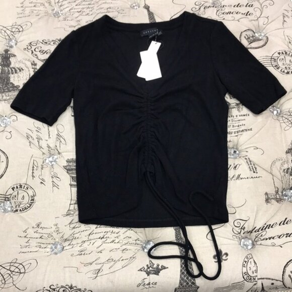Sanctuary Essentials Ruched Top - Picture 2 of 5